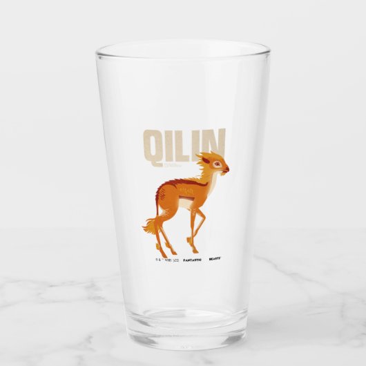 Qilin Vintag Graphic Glas (Vorderseite)