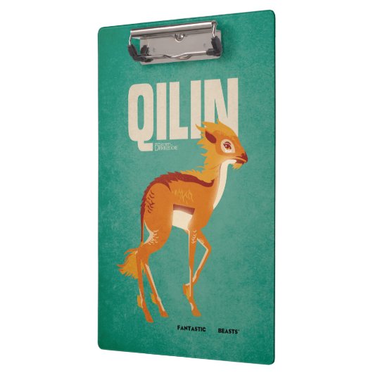 Qilin Vintag Graphic Klemmbrett (Links)