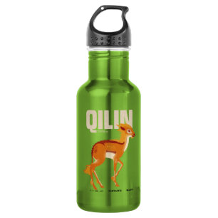 Qilin Vintage Grafik Edelstahlflasche