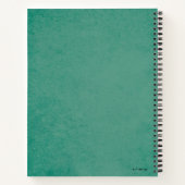 Qilin Vintage Graphic Notizblock (Rückseite)