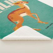 Qilin Vintage Graphic Sherpadecke (3/4)