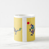 Qing-Dynastie-China Kaffeetasse (Mittel)