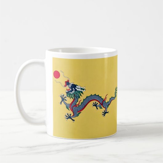 Qing-Dynastie-China Kaffeetasse (Links)