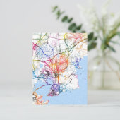 Qingdao China Postkarte (Stehend Vorderseite)