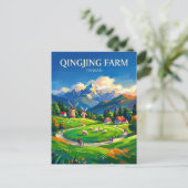 Qingjing Farm Taiwan Postkarte (Stehend Vorderseite)
