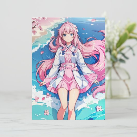 Qinglian Einladung (Stehend Vorderseite)