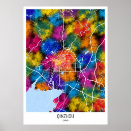 Qinzhou China Poster