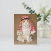 QITT/CAT POSTKARTE (Stehend Vorderseite)