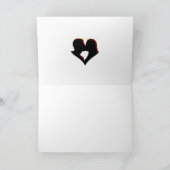 Qixi Festival - Chinesischer Valentinstag Feiertagskarte (Innenseite)