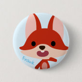 Qkids Frankfox-Knopf Button (Vorderseite)