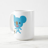 Qkids Koby Fußball/Diamant-Tasse Kaffeetasse (Vorderseite Links)