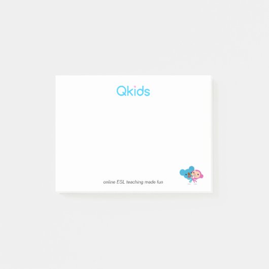 Qkids Post-It-Notes Post-it Klebezettel (Vorderseite)