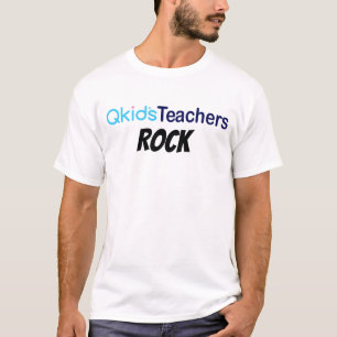 Qkids Teachers ROCK (Navy) China/USA/Kanada T-Shirt