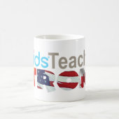 Qkids Teachers STRONG (Chinesisch, USA und Kanada) Kaffeetasse (Mittel)
