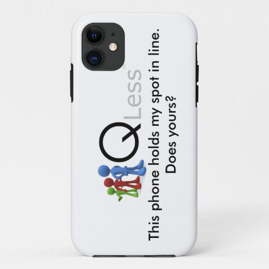 QLess iPhone 5 Fall - kaum dort Case-Mate iPhone Hülle (Rückseite)