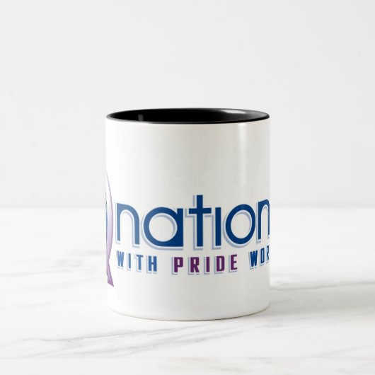 QNation.FM Zwei-Ton Tasse (Mittel)