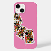 QOS-Karten mit voller Siegerhand Case-Mate iPhone Hülle (Rückseite)