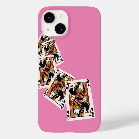 QOS-Karten mit voller Siegerhand Case-Mate iPhone Hülle (Rückseite)