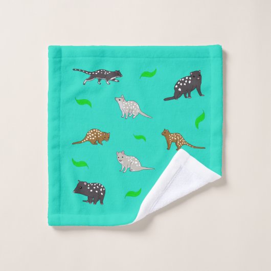 Qoulls Badhandtuch Set (Waschlappen)