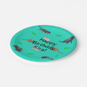 Qoulls Birthday Pappteller (Schrägansicht)