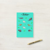 Qoulls  post-it klebezettel (Auf Schreibtisch)