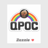 QPOC-Fortschrittsaufkleber Aufkleber (Blatt)