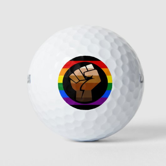 QPOC Pride Golfball (Vorderseite)