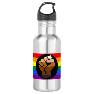 QPOC Stolz Edelstahlflasche