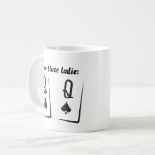 QQblack Kaffeetasse (Vorderseite Links)