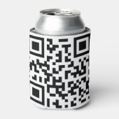 QR с о de. Qr-Code. Strichcode Dosenkühler (Kanne Vorderseite)