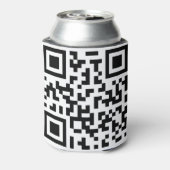QR с о de. Qr-Code. Strichcode Dosenkühler (Kanne Rückseite)