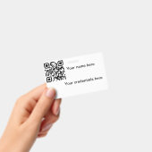 Qr-Abzeichen Ausweis (Handheld)