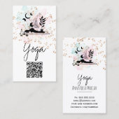 *~* QR AP33 Rainbow Spiritual Chakra Celestial Visitenkarte (Vorne/Hinten)