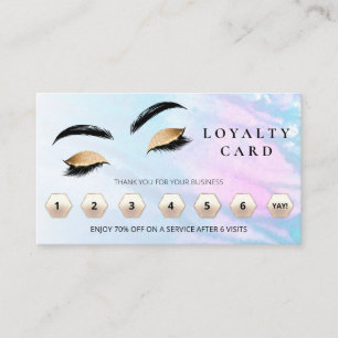 *~* QR Brows Eyes Lashes Dankeschön LOGO Treuekarte
