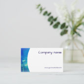 QR Business Card für Minimalistische Blowballfotog Visitenkarte (Stehend Vorderseite)