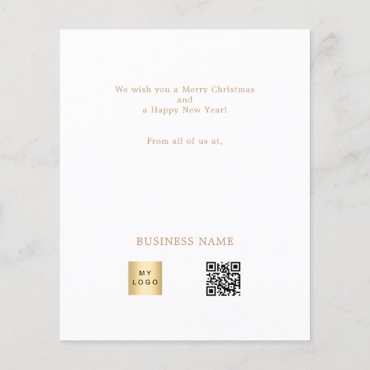 QR Business Werbeaktion Flyer (Hinten)