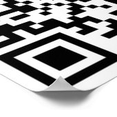 QR-Code \1 Poster (Ecke)