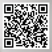 QR-Code \1 Poster (Vorne)