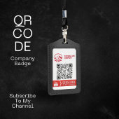 QR-Code-Abonnieren des Abzeichens "Mein Channel Co Ausweis