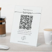 QR-Code Anfrage für die Überprüfung kleiner Untern Sockelschild (In SItu)