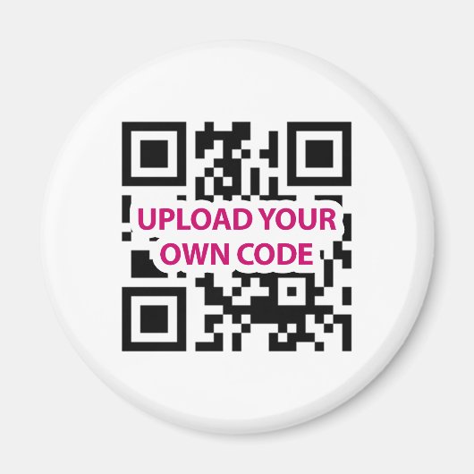 QR-Code anpassbar Magnet (Vorne)