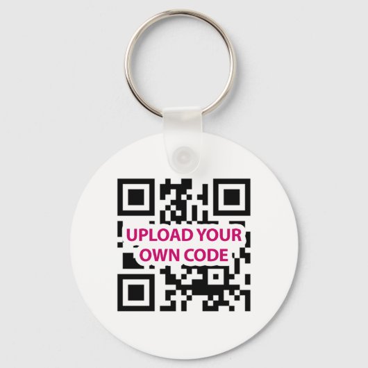 QR-Code anpassbar Schlüsselanhänger (Vorderseite)