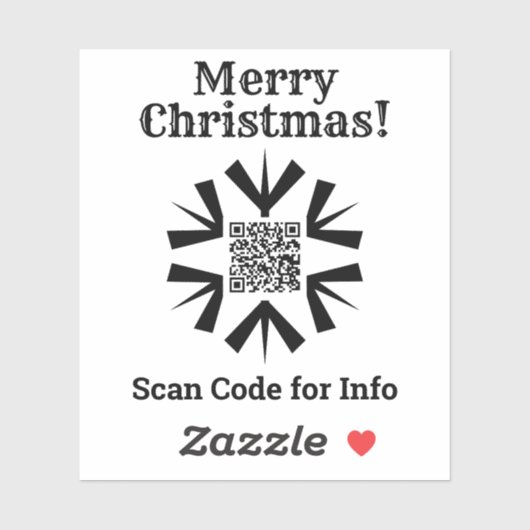 QR-Code-Aufkleber Aufkleber (Blatt)