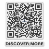 QR-Code-Aufkleber für sofortigen Zugriff - Verbind Aufkleber (Vorderseite)