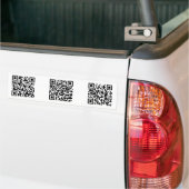 QR-Code Autoaufkleber (Auf Lkw)