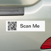 QR Code Autoaufkleber (Auf Auto)