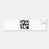 QR CODE® AUTOAUFKLEBER (Vorne)