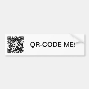 QR-Code Autoaufkleber