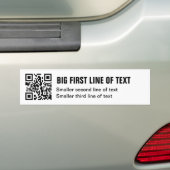 QR Code-Autoaufkleber Autoaufkleber (Auf Auto)