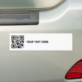 QR Code-Autoaufkleber-Schablone Autoaufkleber (Auf Auto)